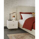 Celine 20.5 X 19.75 inch Cream Night Stand, Small